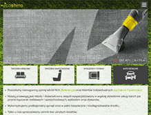 Tablet Screenshot of ecoshine.pl